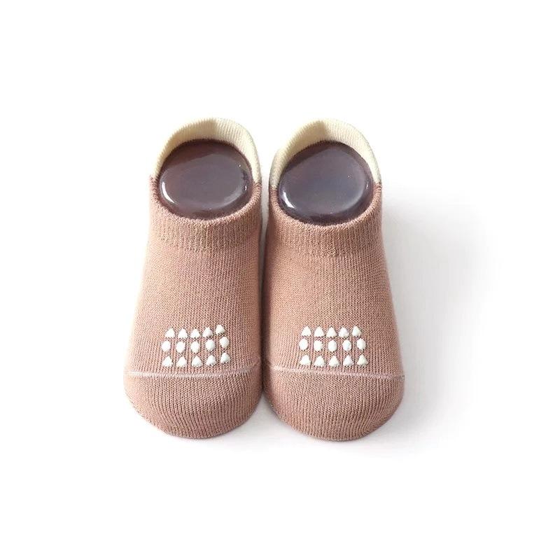 Non-Slip Cute Candy Color Baby Socks - Breathable, Cold Protection for Toddlers (Spring, Summer, Autumn)