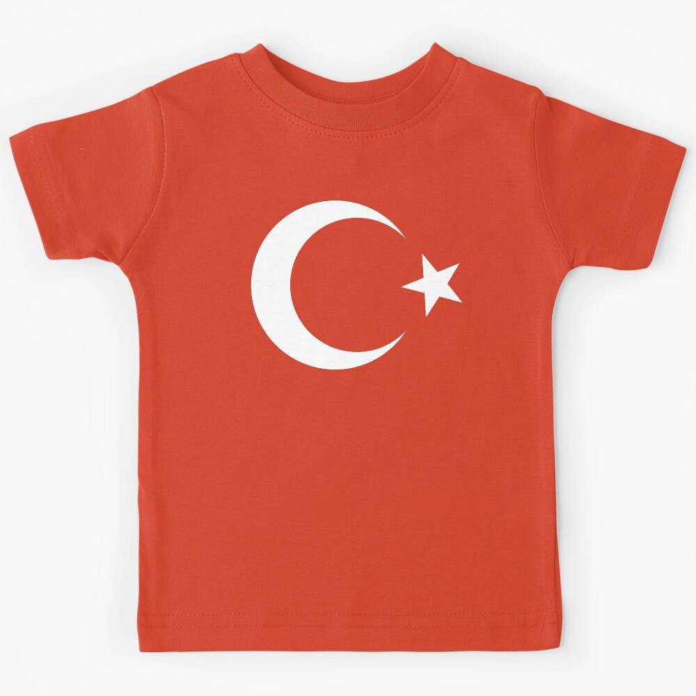 Turkish flag Turk bayragi Kids T-Shirt 150