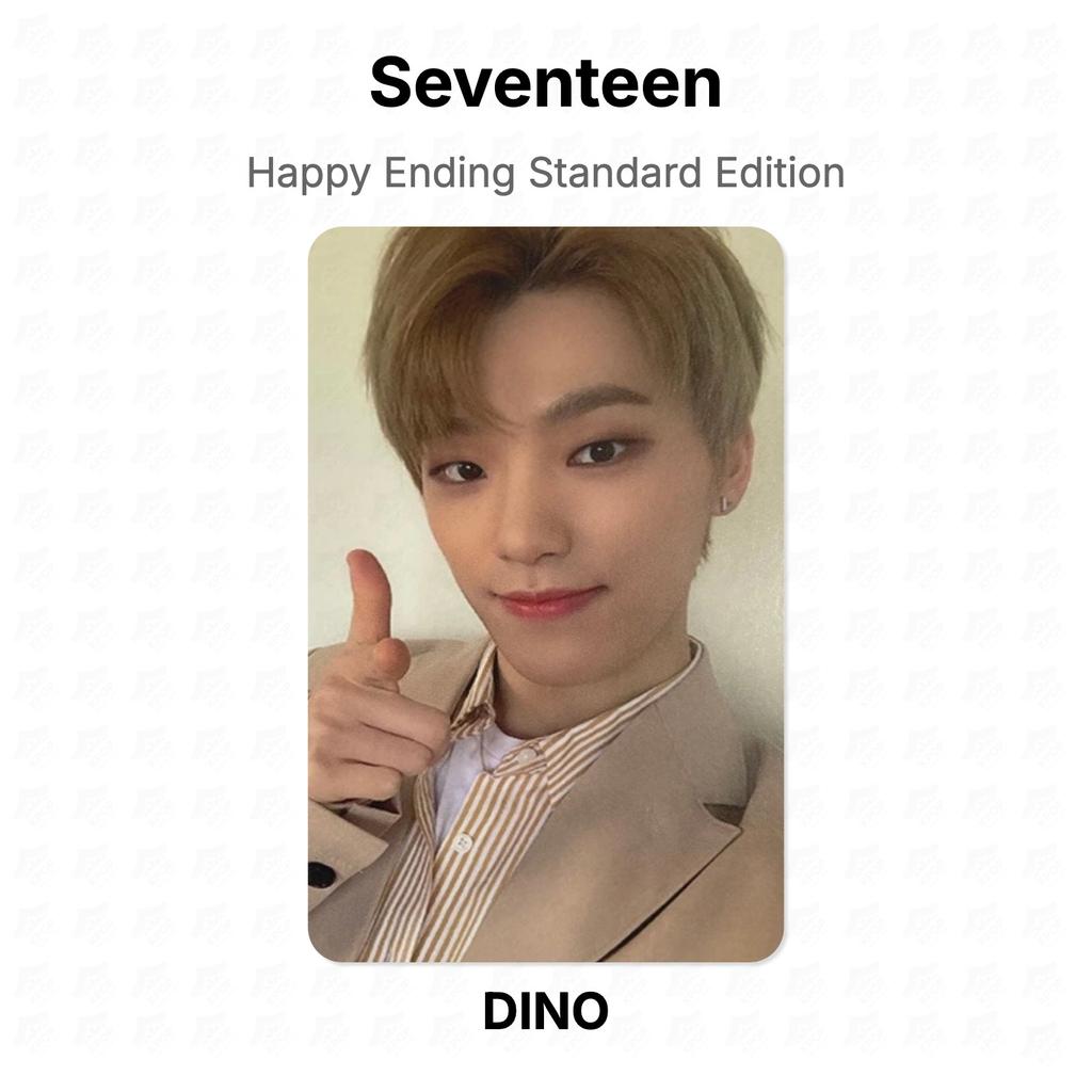 Seventeen Happy Ending Standard Edition Official Photocard