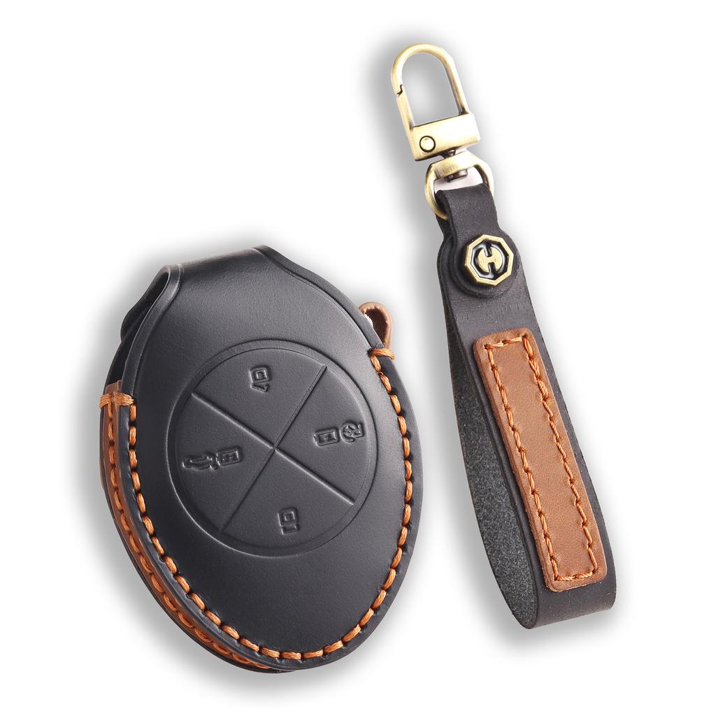 Applicable to Xiaopeng car key set, new energy P7/P5/G3 high-end special car leather protective case bag