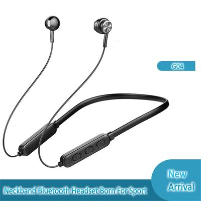Wireless  Sports  Headphones Hanging Neck High-definition Sound Bluetooth-compatible Earphone Gb04