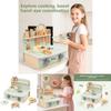 Wooden Mini Simulation Kitchen Utensil Set Children Toys For Imaginative Role Play