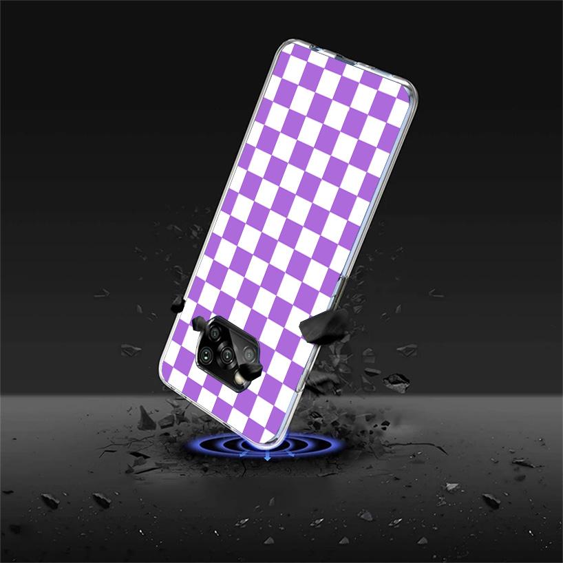 Retro Classic Chess Board Grid Cover Phone Case For Xiaomi Poco F7 Ultra X7 X6 X5 Pro M7 Redmi 15C 15 13C 13 12C 12 10C 10 9A 9C