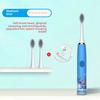 Children's Electric Toothbrush Cartoon Soft Hair IP7 Waterproof Sonic Automatic Ten Thousand Hair Brush U-shaped Toothbrush