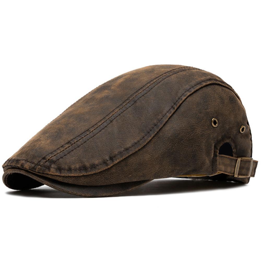 

HT4553 Berets Men Women High Quality Ivy Flat Cap Vintage Cotton Artist Painter Beret Hat Male Female Autumn Winter Beret Cap 55-60 Adjustable