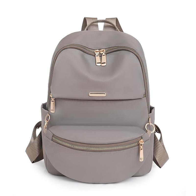 Backpack Women's Trend New Korean Version Casual Oxford Cloth Mother Bag Backpack Women's Canvas School Bag Trend