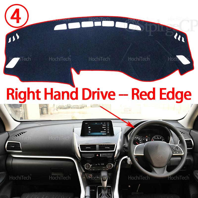 Armaturenbrettabdeckung Auto Vermeiden Licht Pad Instrumentenplattform Abdeckung Matte Teppich für Mitsubishi Eclipse Cross 2017 2018 2019 LHD