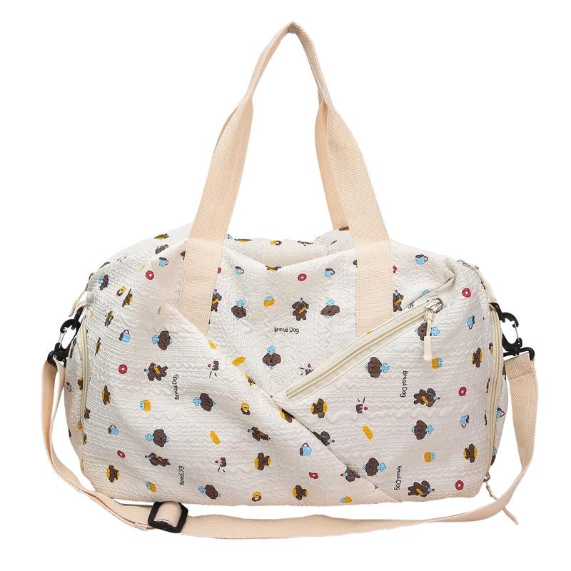 Large-capacity short-haul travel bag New handbag Dry and wet separation Sports messenger fitness bag Luggage boarding