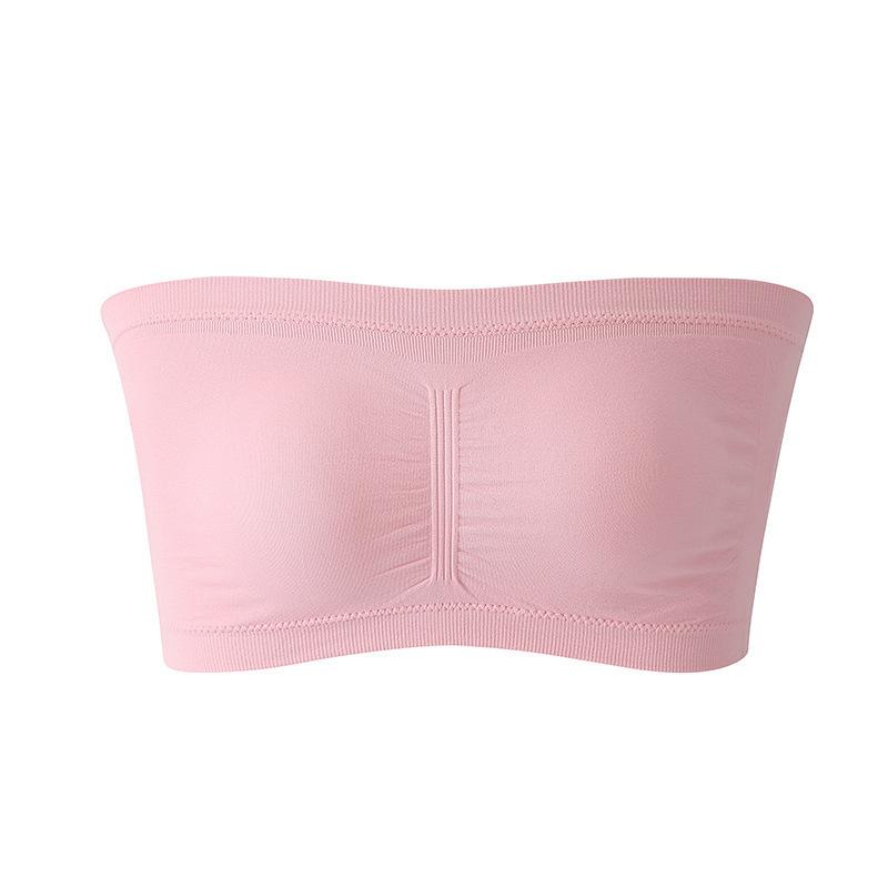 Damen Tube Top Trägerloser Bandeau-BH Unterwäsche Damen Bralette Nahtlose trägerlose Tops Hohl umwickelte Brust-BHs
