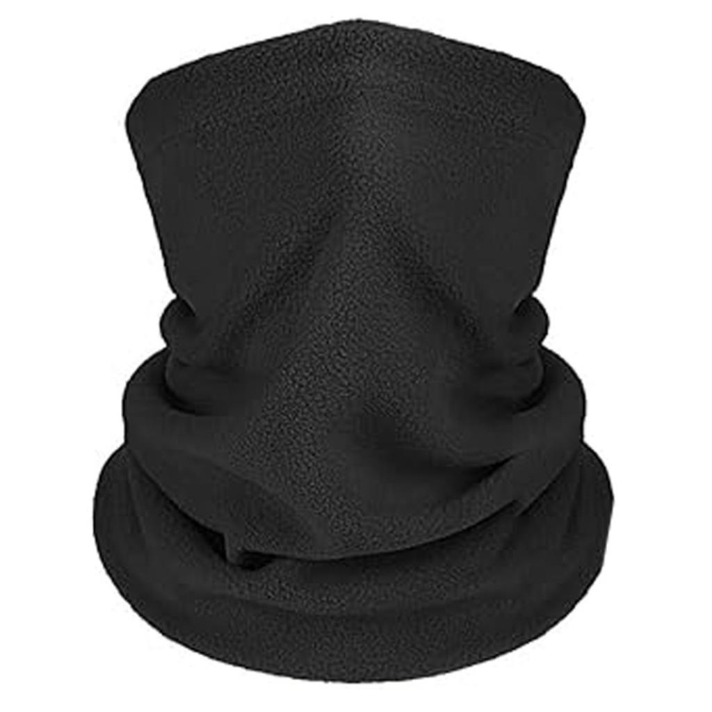 Winter Thermal Fleece Neck Gaiter Face Mask Thickened Windproof Cold Weather Cover for Outdoor Sports Cycling Skiing Hiking