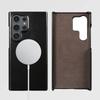 For Samsung S26 Ultra Case Magnetic Magsafe Oil Wax Genuine Leather Phone Cases For Galaxy S25 S24 S23 S22 Cover Wireless Charge