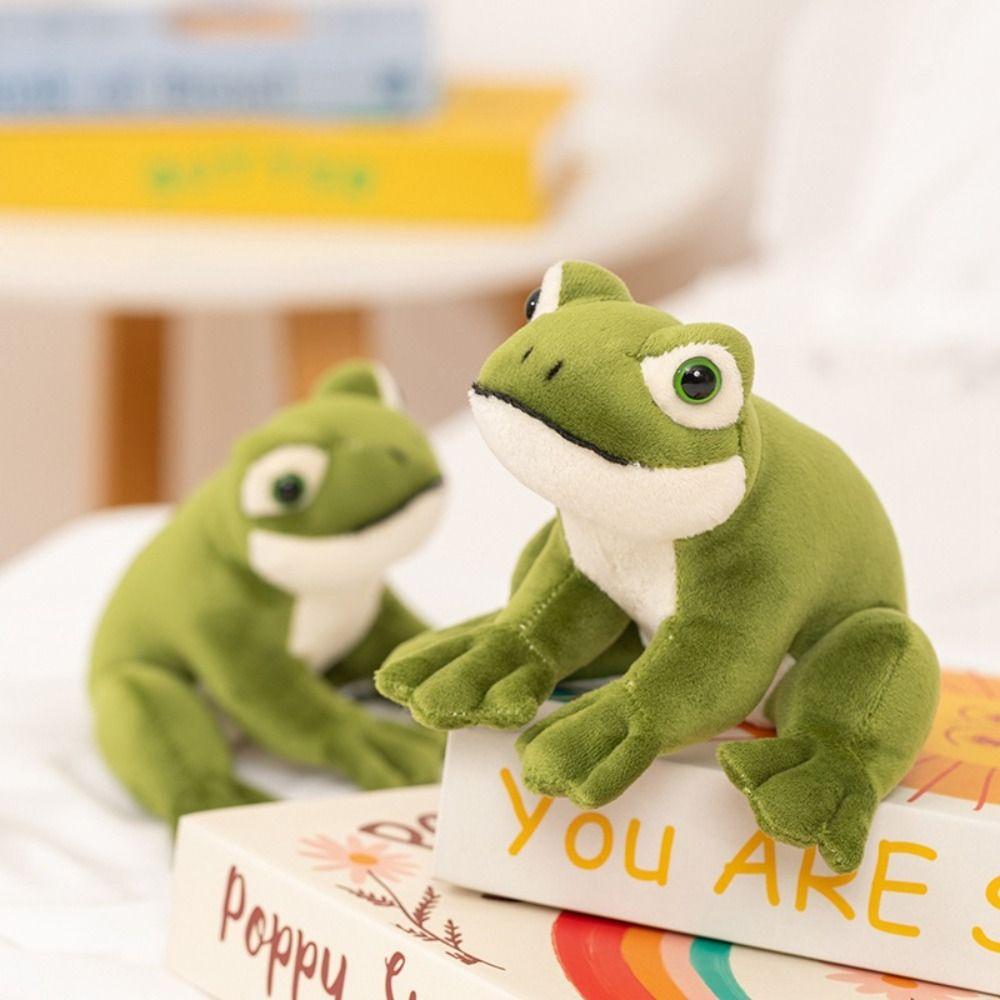 PP Cotton Mini Frog Plush Doll Collection Cartoon Frog Stuffed Toy  Kids Birthday