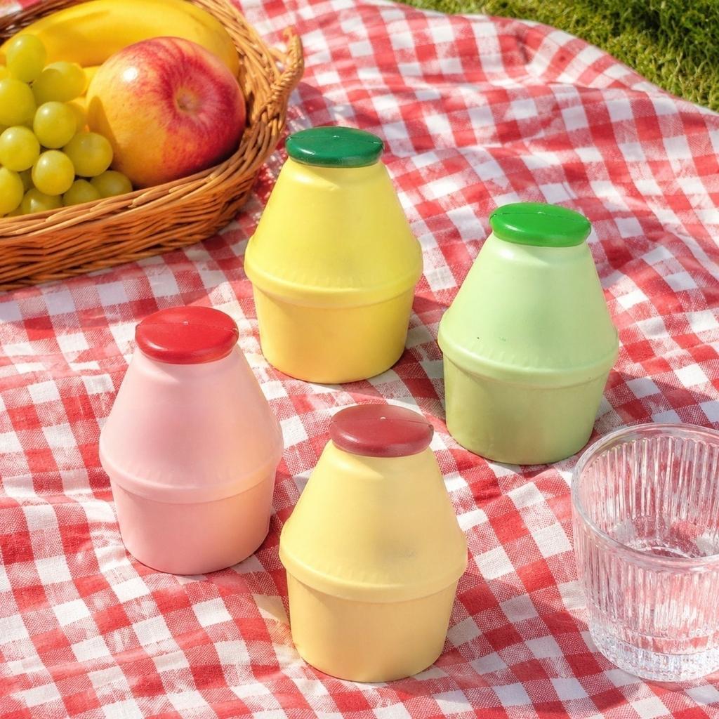 PU Simulation Milk Bottle Slow Rebound Squeeze Toy Soft Stress Relief Squishy Toy for Hand Exercise and Sensory Play