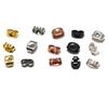 100pcs/lot 5mm 6mm Stainless Steel Earring Backs Stoppers Ear Plugs for Stud Earrings Jewelry Making DIY Earring Accessories