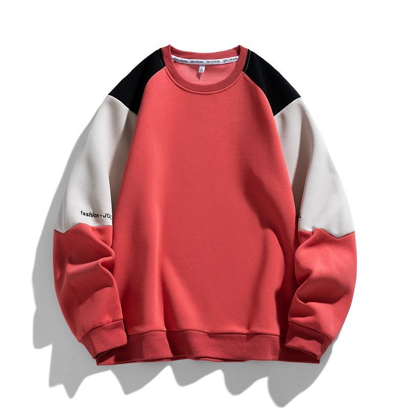 Herrenpullover der Marke Spring Tide, japanischer Stil, locker geschnitten, mit Allover-Print, lässiges Oberteil