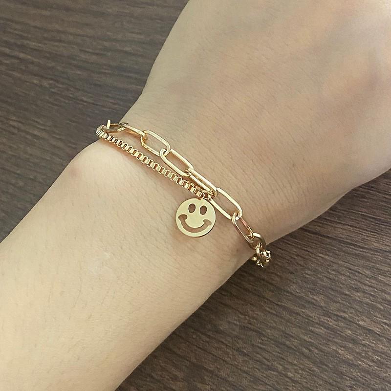 Armband mit Diamant-Schmetterling im koreanischen Stil für Damen – Trendiges schlichtes Design für Studentinnen und Freundinnen