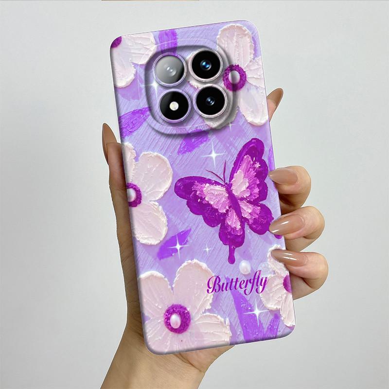 Für Redmi Note 14 Pro Plus 5G Hülle Note14 Pro+ 5G Weiche Silikon Handyhülle Süß Bemalte Modische Cartoon-Bedruckte Rückseite