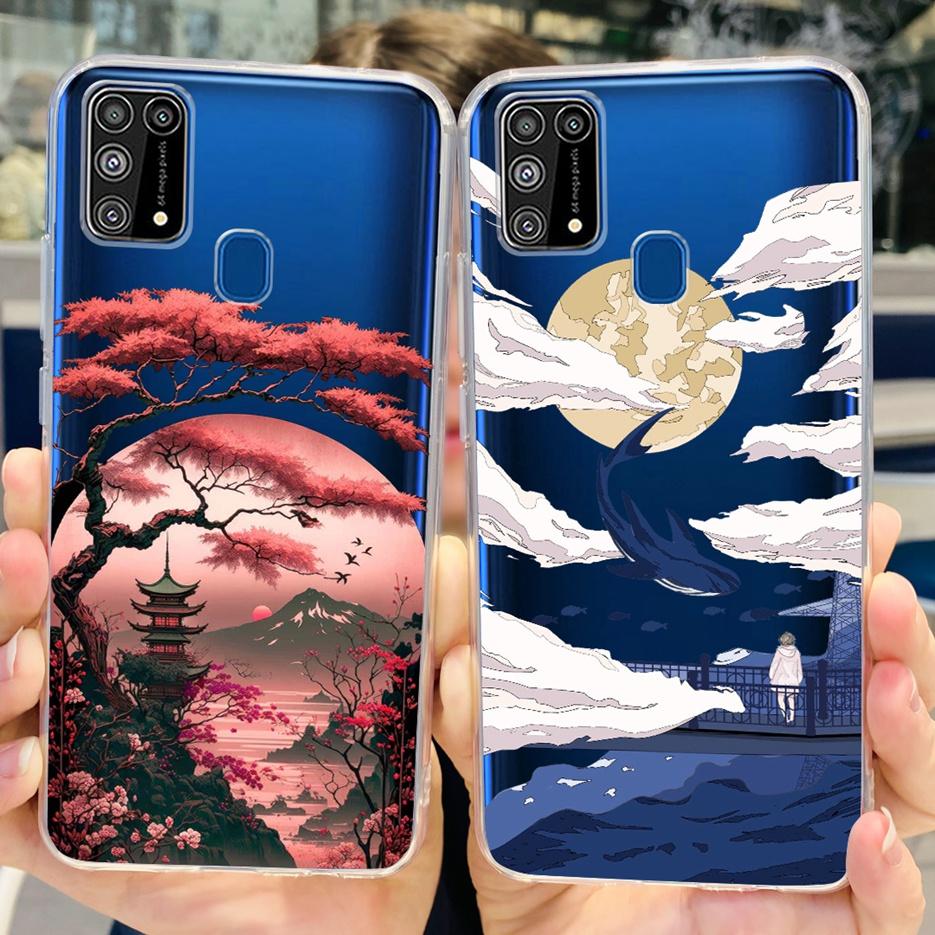 For Samsung Galaxy M31 Case SM-M315F Colorful Painted Cover Soft Slim Phone Case For Samsung M31 Prime M 31 s Galaxy M31s Fundas
