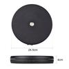 Electric Motorized Photography Turntable 360 Degree Rotatable Display with LED Light for Product Shooting Jewelry Watch