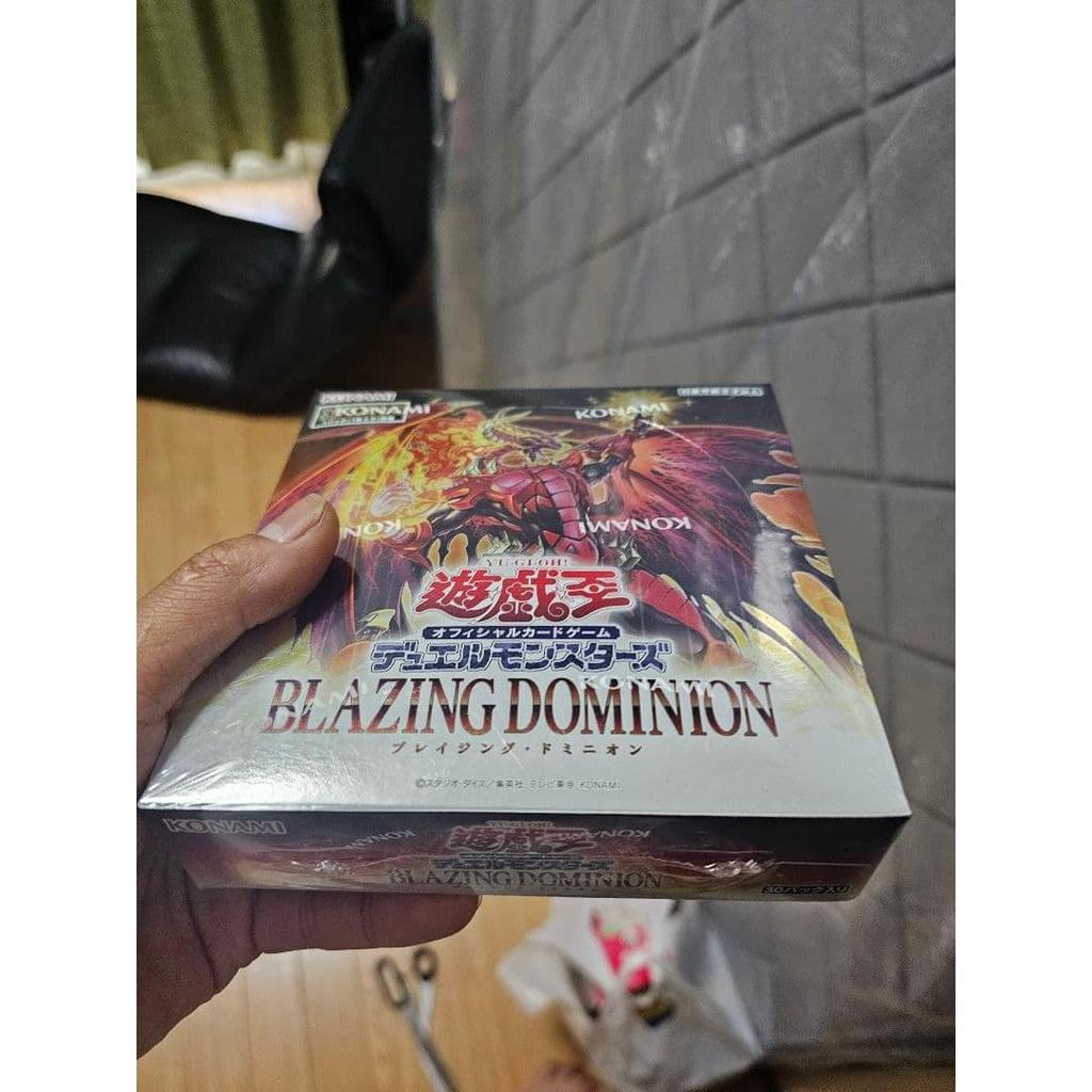Used Yu-Gi-Oh! OCG Booster Pack BLAZING DOMINION