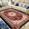 European Style Carpet Luxury Bedroom Decoration Flannel Customizable Rugs for Living Room Soft Fluffy Lounge Floor Mat Office