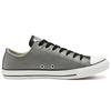 Converse Chuck Taylor All Star Synthetic Leather Non-Slip Durable Low-Top Skate Shoes Unisex Sneaker Silver Gray 168542C