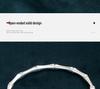 999 Sterling Silver Open Bamboo Joint Bracelet: Polished & Matte, Young Style, Solid Silver, Women's Thin Design.