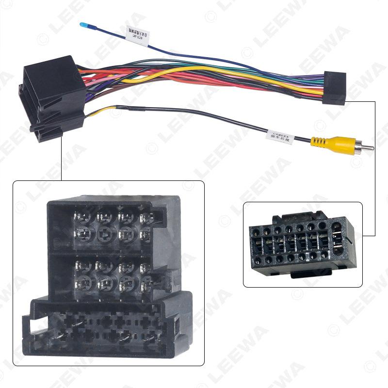 

Комплект для модификации навигационной системы Android Great Wall H6 - 16-контактный аудиовизуальный жгут питания для моделей с низкой конфигурацией. LEEWA Kit