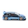 POP RACE Pandem Civic EG6 Blue Chrome Finished Model PR640206 1/64