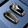 Ford Mustang Car Key Bag Compatible With Mustang Smart Car Key Zinc Alloy Leather 360° All-round Protection Mustang Keychain