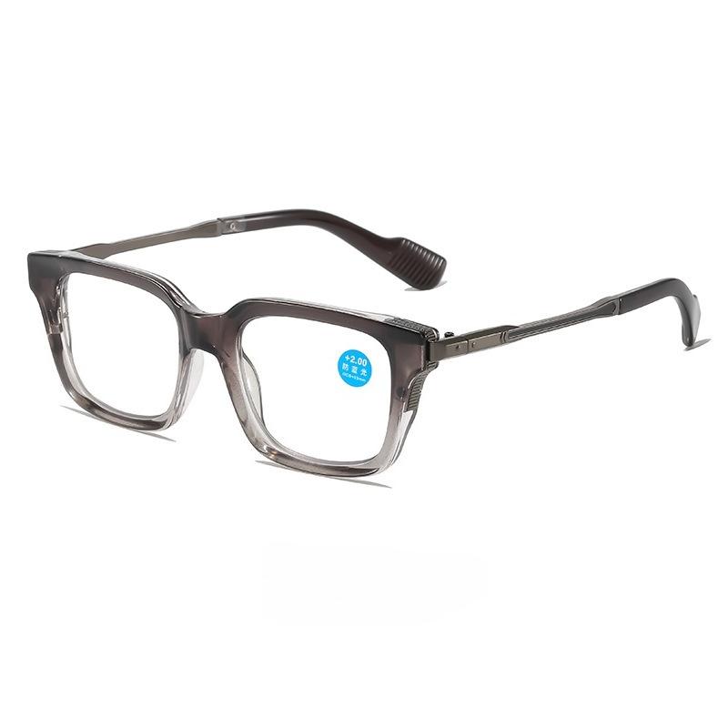 Stylish Oversized Presbyopia Eyewear Blue Light Blocking Unisex Reading Glasses
