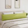 Sofa Cushions 2 Pcs Light Green 200 X 40 Cm Fabric