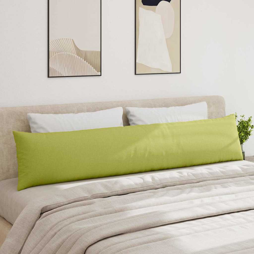 Sofa Cushions 2 Pcs Light Green 200 X 40 Cm Fabric