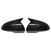 For KIA K5 Optima  2016- Car Sticking Rearview Side Mirror Cover Wing Cap Exterior Door Case Trim Carbon Fiber