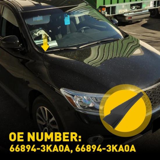 Fit 2013- Pathfinder Nissan Windshield Wiper Cowl Extension Trim Right Side