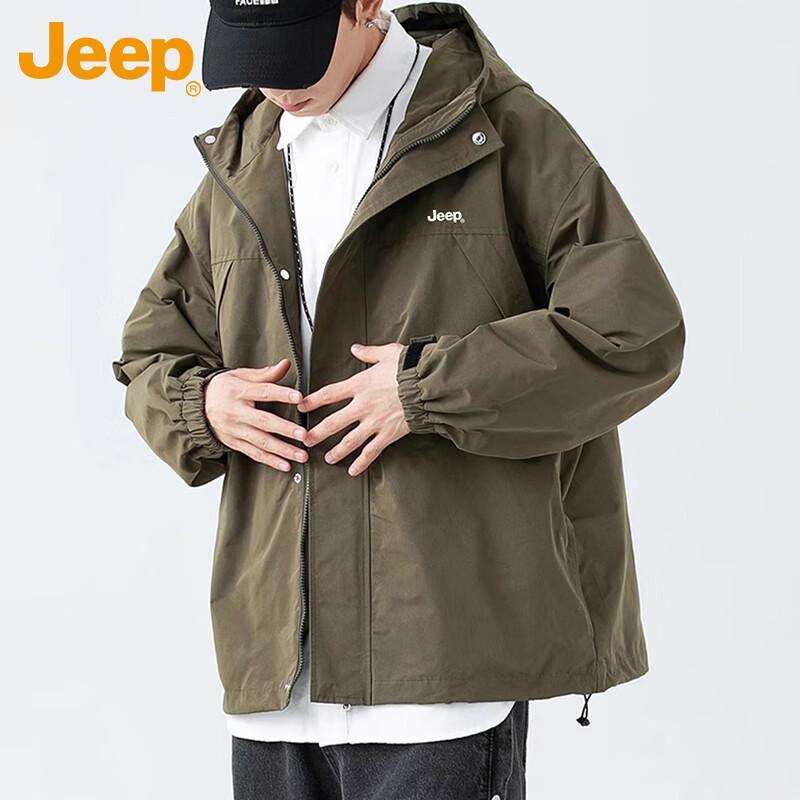 Jeep Men's Autumn/Winter Casual Outdoor Jacket