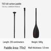 KOETSU Surf Paddleboard Dual-Use Aluminum Paddle: Single/Double Head Kayak & Paddleboard Paddle