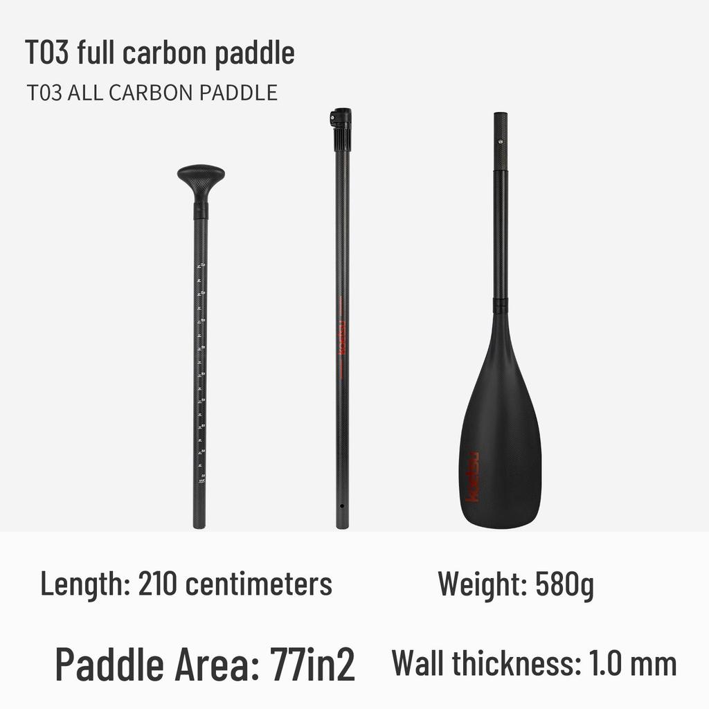 KOETSU Surf Paddleboard Dual-Use Aluminum Paddle: Single/Double Head Kayak & Paddleboard Paddle
