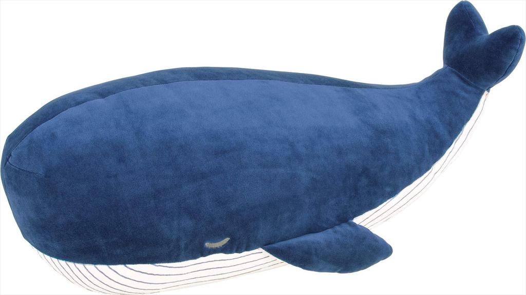 Livheart Premium Sleepy Animals Kanaloa the Whale Body Large 61cm in Fluffy and Squishy Plush Gift Pillow, (Approx. Length), Toy, 48768-63