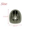 2pc SUN VISOR SUPPORT CLIP Accessories For Chrysler 200 Dodge Avenger 2011-2015