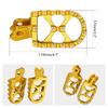 NICECNC For Suzuki RMZ250 RMZ450 2010-2024 RMX450Z 2010-2019 RMZ 250 450 450Z Motorcycle 57mm Wide Enlarged Foot Pegs Footrest