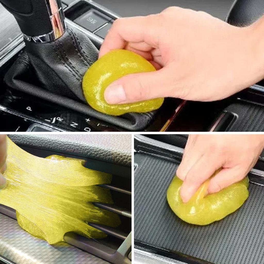 Household Dust Cleaning Gel Car Interior Cleaning Mud Dust Cleaning Mud For Pc Tablet Laptop Keyboard Camera Printer Calculator