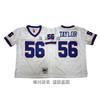Kids Retro Football Jersey Team Uniform Dolphins Rams Commanders Youth Training Wear Cotton Blend