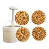 Hand-Pressure Moon Cake Mould Mid Autumn Festival Bath Bombs Food-Grade Plastic