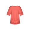 Puma Color Block Logo Print Round Neck Pullover T-Shirt Women Tops Pink 853175-11