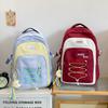 Schoolbag large capacity Japanese ins wind backpack middle school student college bag female junior high school student Mori simple backpack