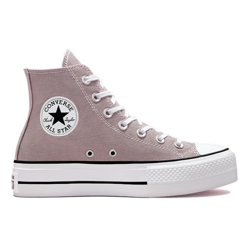 Converse All Star Lift Chuck Taylor Casual High-Top Espadrilles Women's Pink