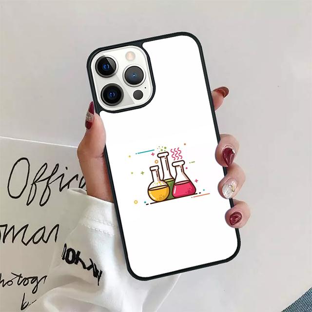 Science Studies Icon Coque Shell For iPhone 17 Air 15 16 14 13 12 Pro Max 11 Pro Max Plus Phone Case Cover
