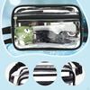 Clear Fanny Pack Waist Bag Crossbody Purse for Festival Concerts Hiking Travel