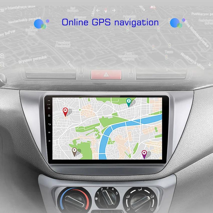 2din Android10 Car Radio Multimedia Player Carplay Auto GPS Navigation DSP BT RDS For Mitsubishi Lancer 9 CS 2000 2001-2009 2010